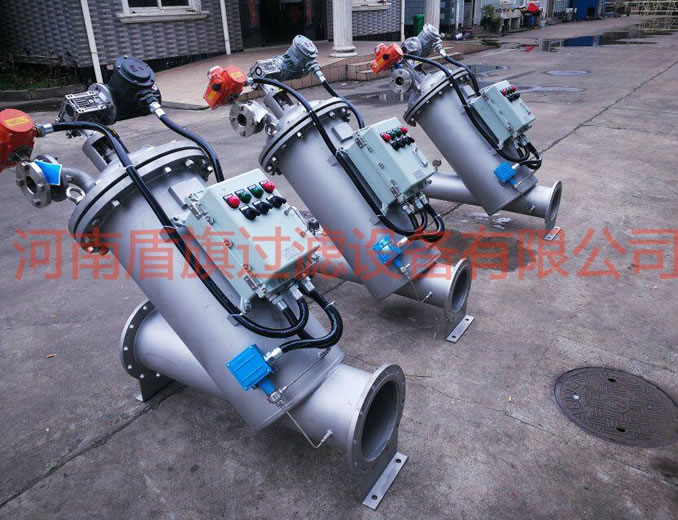 全自動(dòng)不銹鋼電動(dòng)刷式Y(jié)型高壓自清洗過濾器
